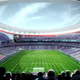It’s designed first and foremost as a soccer stadium, so running tracks will have to be built on top of the lower parts of the stands if Madrid wins the right to host the 2020 games.